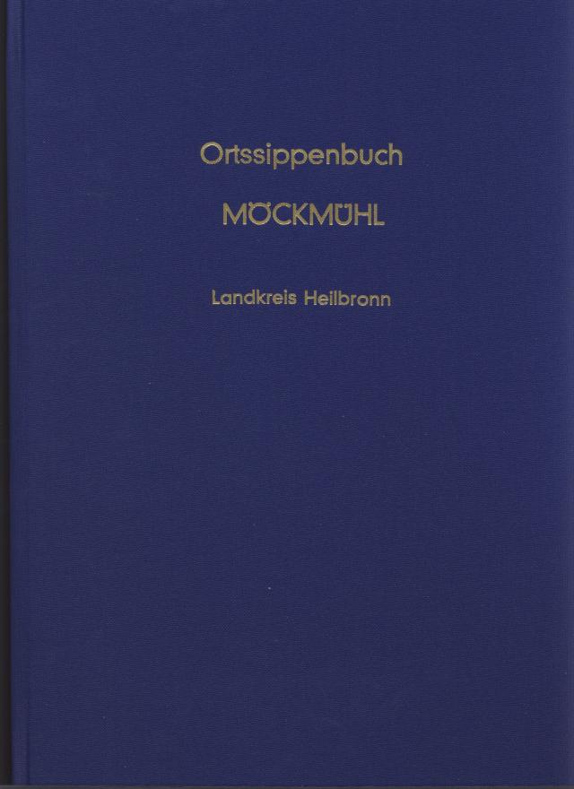 Ortssippenbuch Möckmühl ab 1558