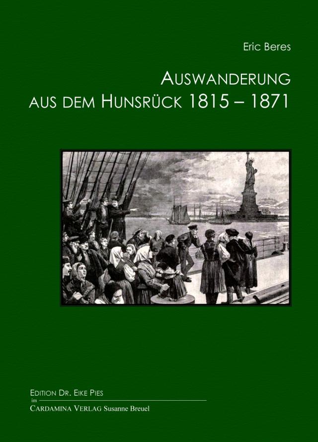 Auswanderung aus dem Hunsrück 1815–1871