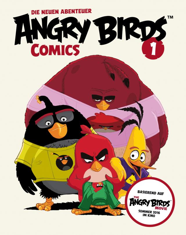 Angry Birds - Die neuen Abenteuer 1: Red sieht rot (Comic zum Film) Angry Birds * Die neuen Abenteuer  