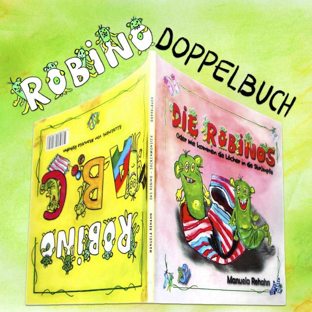 Das Robino – Sockenmonster Doppelbuch
