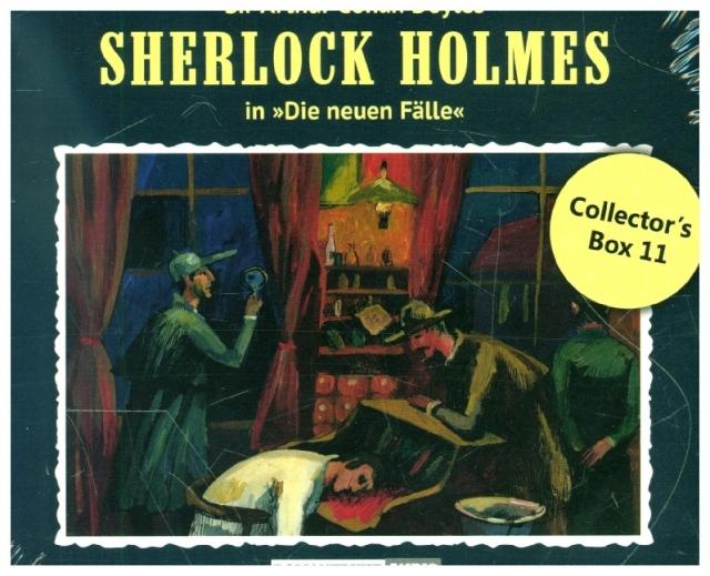 Sherlock Holmes, Die Neuen Fälle: Collector's Box. Box.11, 3 Audio-CD, 3 Audio-CD