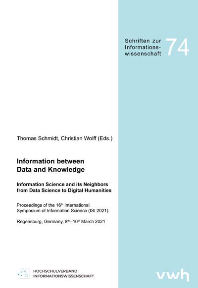 Information between Data and Knowledge
