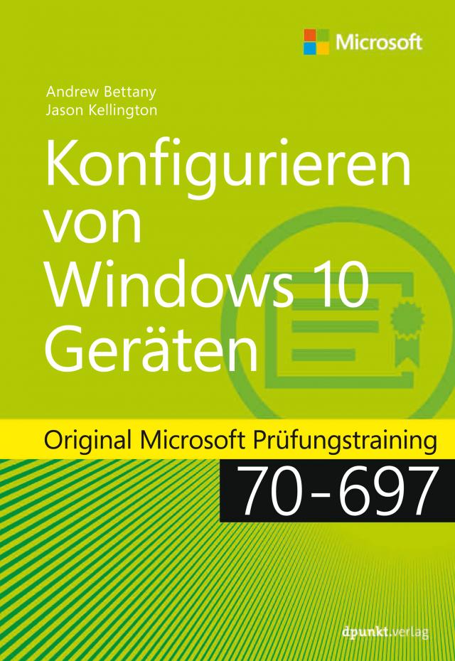 Konfigurieren von Windows 10-Geräten Original Microsoft Prüfungstraining  