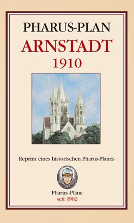 Pharus-Plan Arnstadt 1910