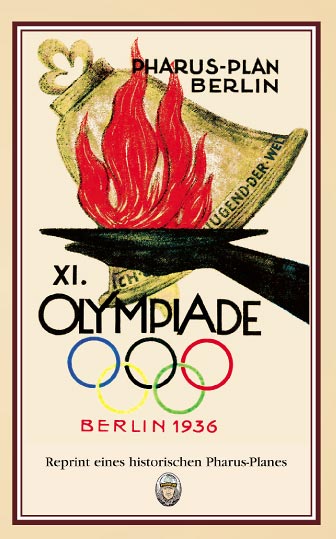 Pharus-Plan Berlin 1936 - XI. Olympiade