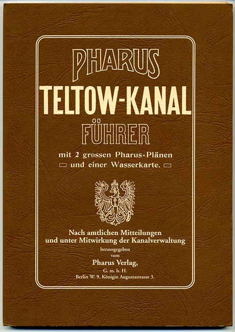 Pharus Teltow-Kanal Führer 1906