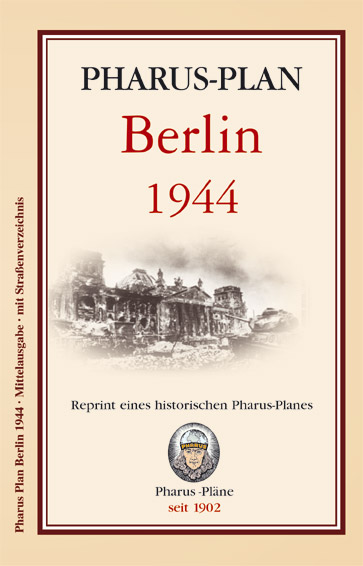 Pharus-Plan Berlin 1944.
