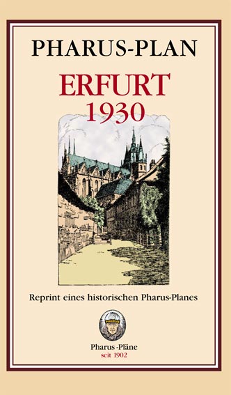 Pharus-Plan Erfurt 1930