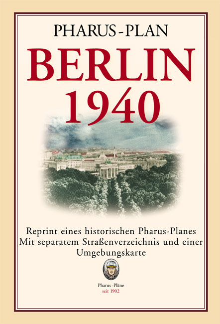 Pharus-Plan Berlin 1940 (Große Ausgabe)