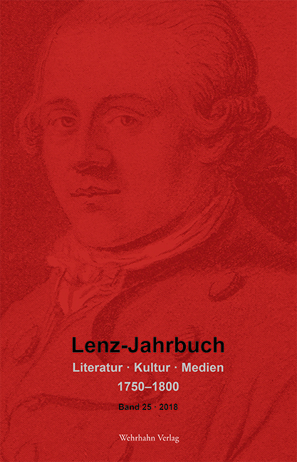 Lenz-Jahrbuch 25 (2018)