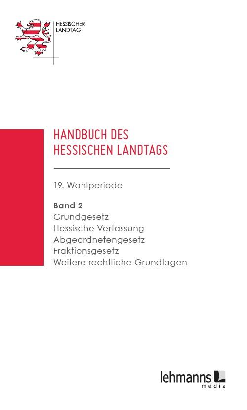 Handbuch des Hessischen Landtags. 19. Wahlperiode.