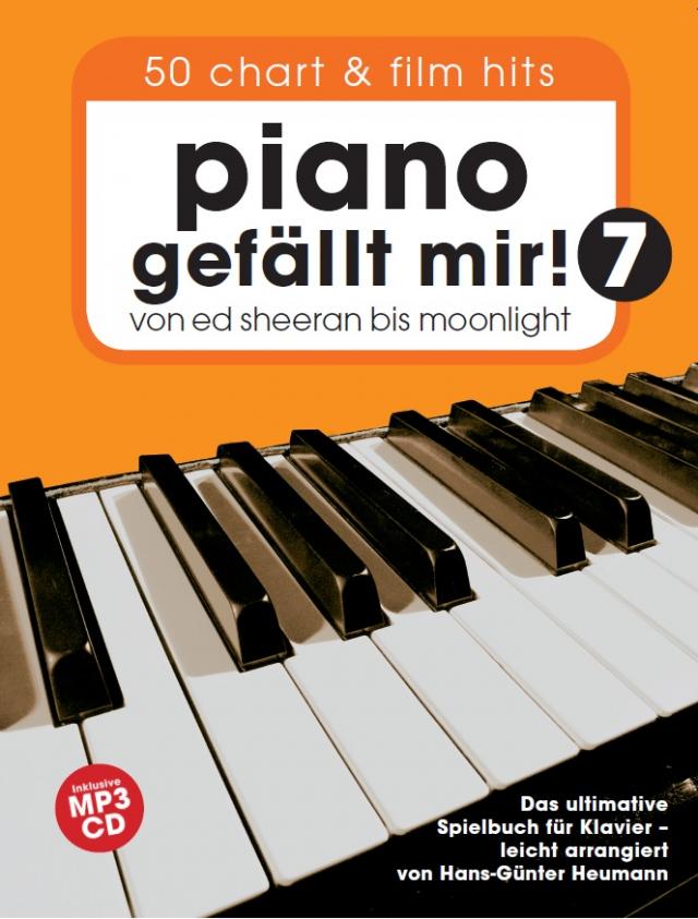 Piano gefällt mir! 50 Chart und Film Hits - Band 7 mit CD