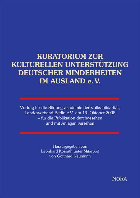 Kuratorium zur kulturellen Unterstützung deutscher Minderheiten im Ausland