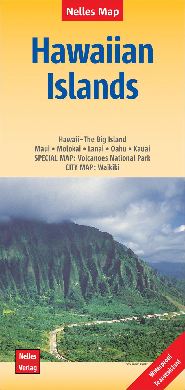 Nelles Map Landkarte Hawaiian Islands 1:150.000 / 1:330.000