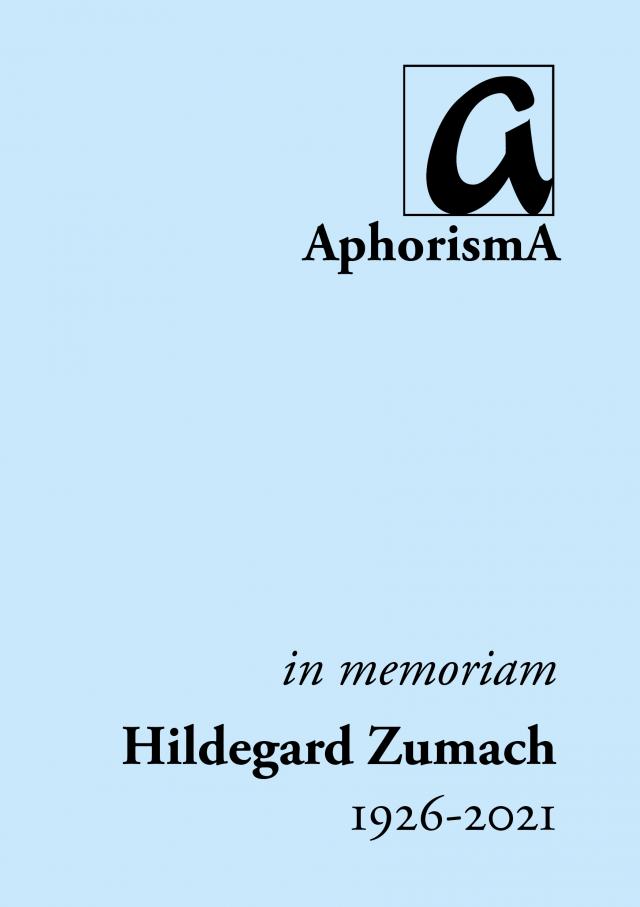 Hildegard Zumach (1926-2021)