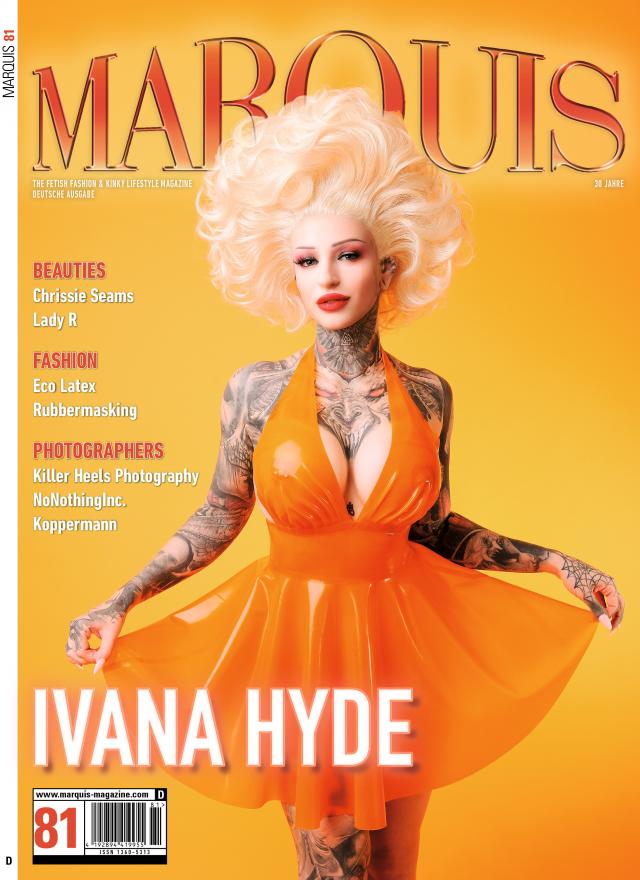 MARQUIS Magazine No. 81 - Fetish, Fashion, Latex & Lifestyle -- Deutsche Ausgabe