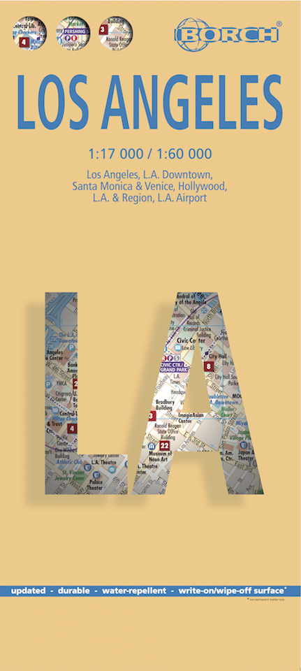 Los Angeles, Borch Map