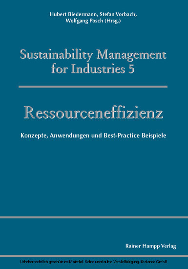 Ressourceneffizienz Sustainability Management for Industries  