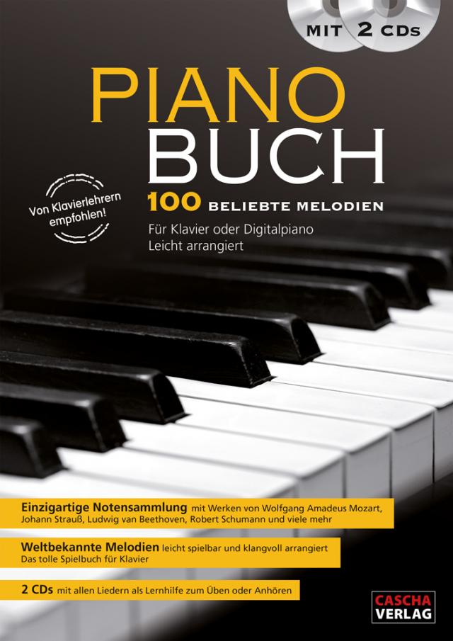 Piano Buch 100 beliebte Melodien