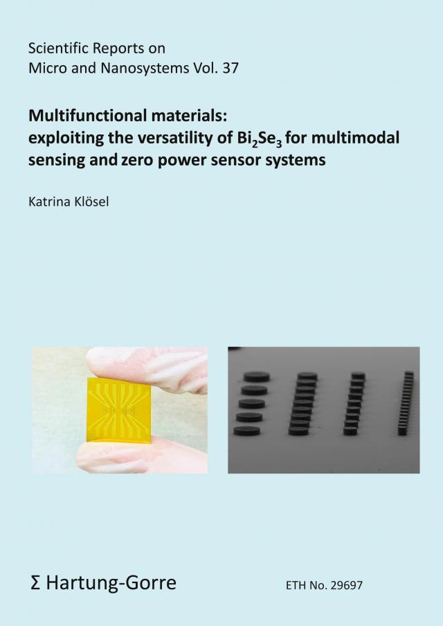 Multifunctional materials: exploiting the versatility of Bi2Se3 for multimodal sensing and zero power sensor systems