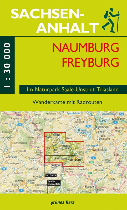Wanderkarte Naumburg, Freyburg