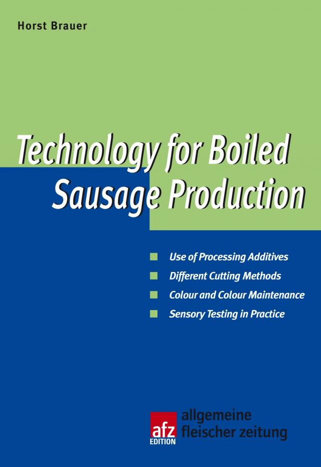 Technology for Boiled Sausage Production