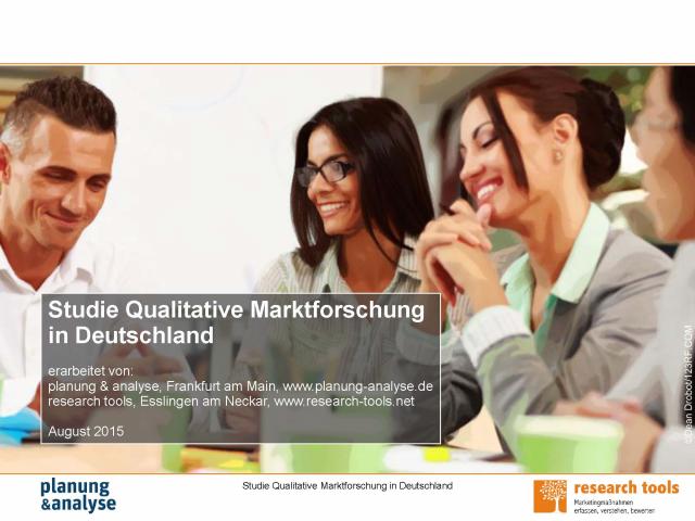 Studie Qualitative Marktforschung in Deutschland