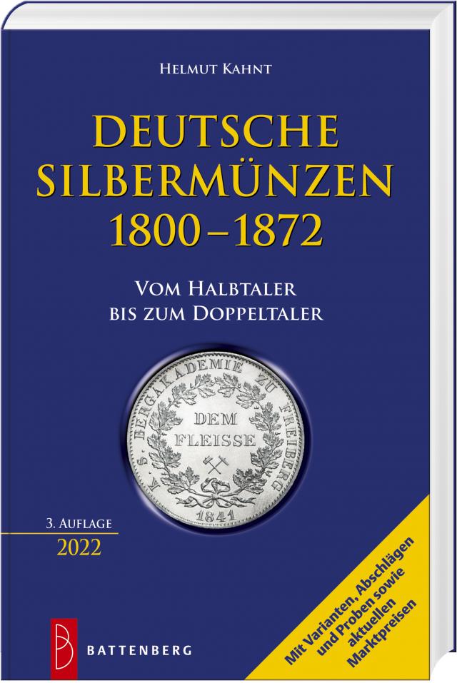 Deutsche Silbermünzen 1800–1872