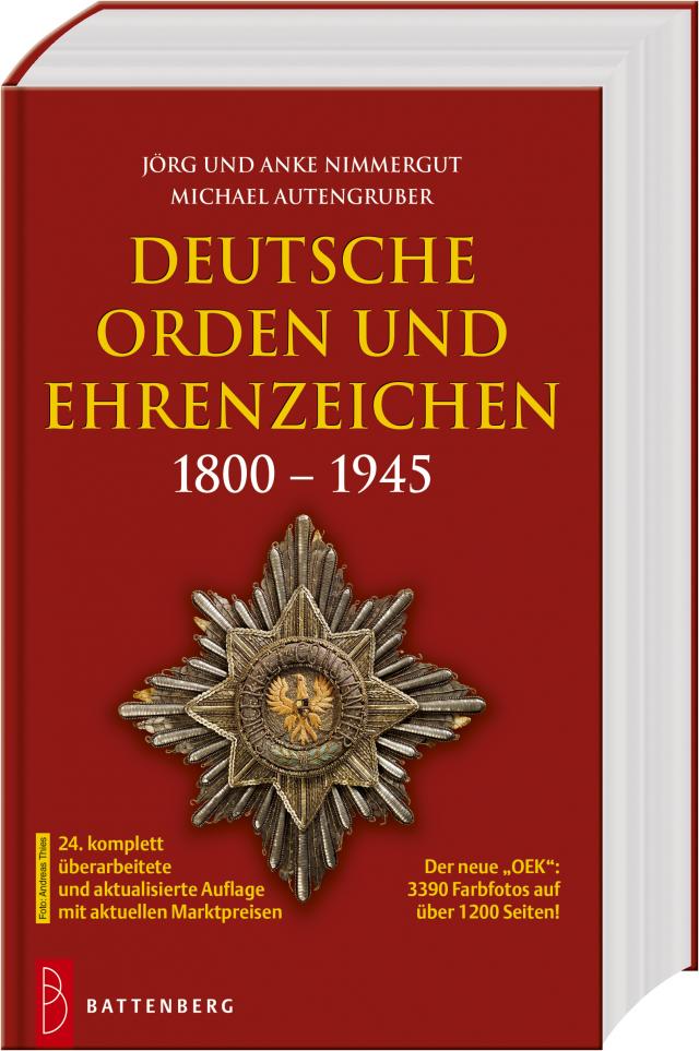 Deutsche Orden und Ehrenzeichen 1800 – 1945