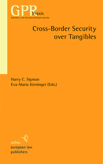 Cross-Border Security over Tangibles