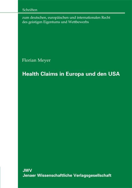 Health Claims in Europa und den USA