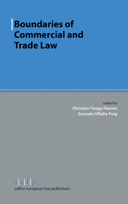 Boundaries of Commercial and Trade Law