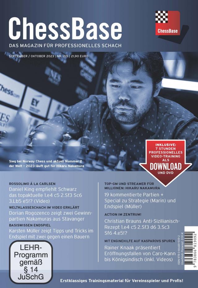 ChessBase Magazin 215, DVD-ROM