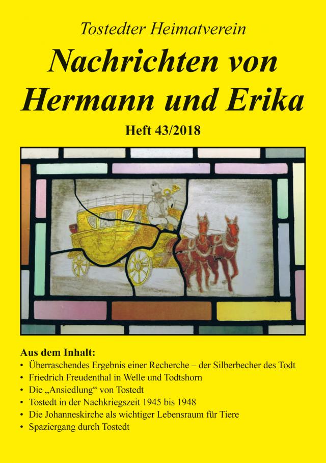 Nachrichten von Hermann und Erika Heft 43/2018