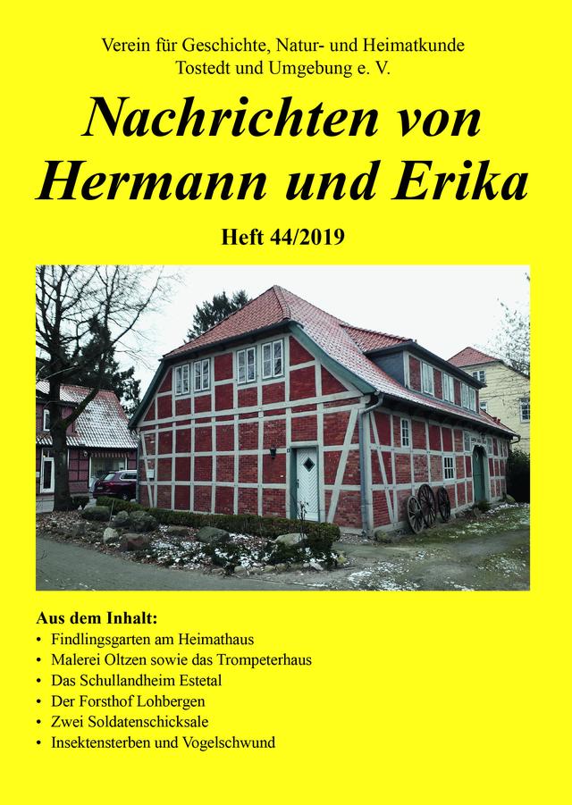 Nachrichten von Hermann und Erika Heft 44/2019