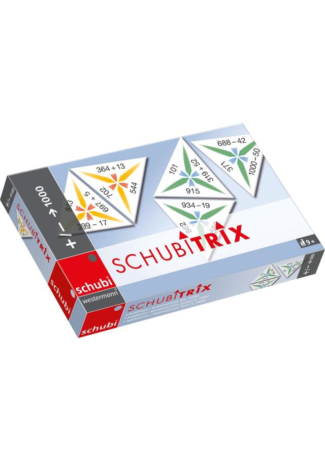 Schubitrix Mathematik: Addition und Subtraktion bis 1000
