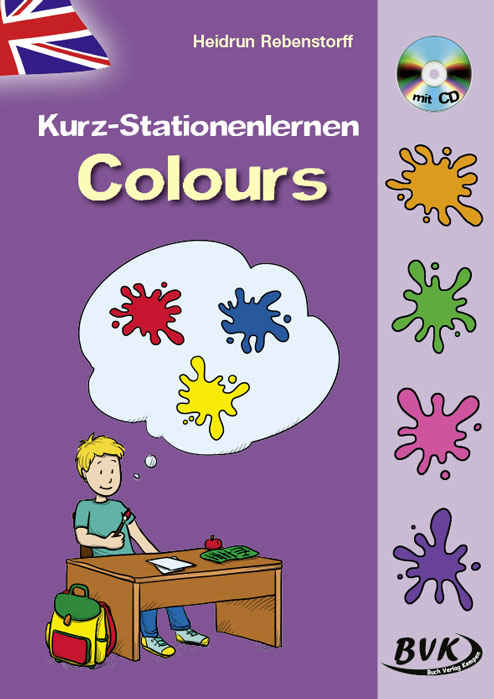 Kurz-Stationenlernen Colours, m. Audio-CD