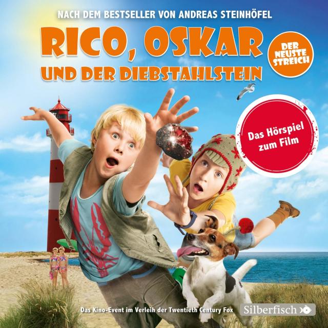 Rico, Oskar und der Diebstahlstein - Das Filmhörspiel, 2 Audio-CDs