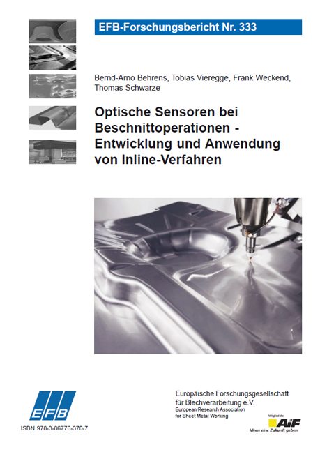 Optische Sensoren bei Beschnittoperationen – Entwicklung und Anwendung von Inline-Verfahren
