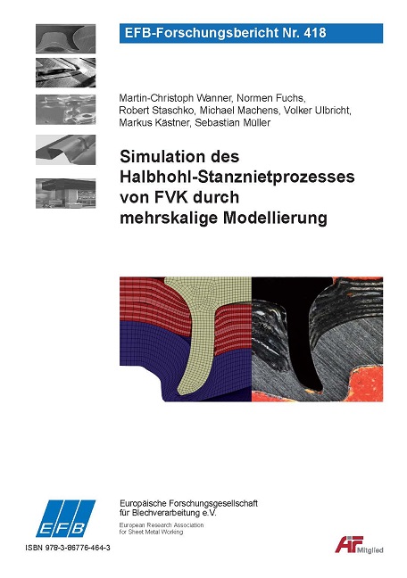 Simulation des Halbhohl-Stanznietprozesses von FVK durch mehrskalige Modellierung