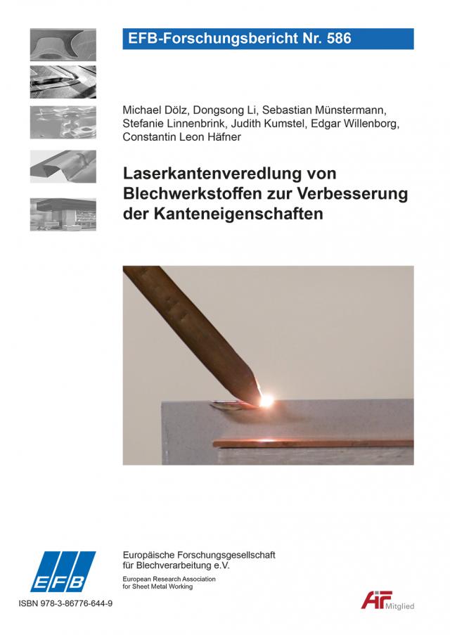 Laserkantenveredlung von Blechwerkstoffen zur Verbesserung der Kanteneigenschaften