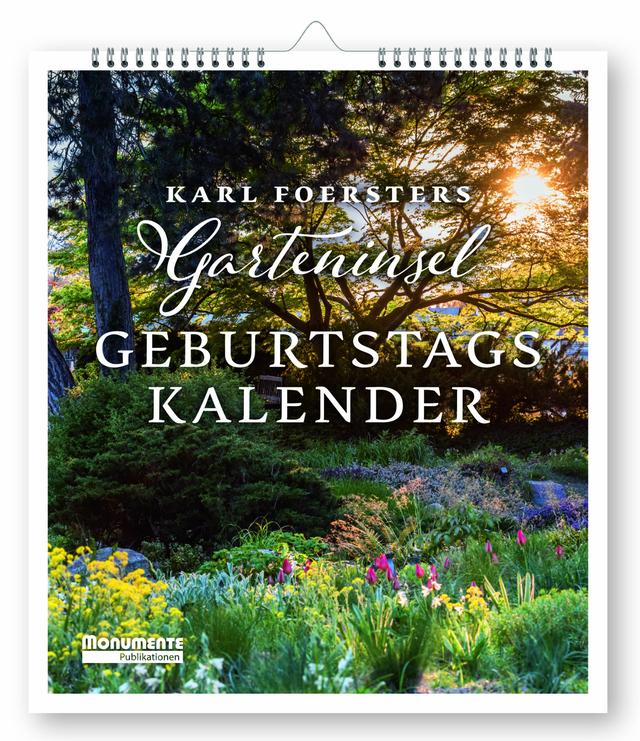 Karl Foersters Garteninsel. Geburtstagskalender