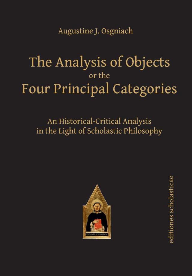 The Analysis of Objects or the Four Principal Categories