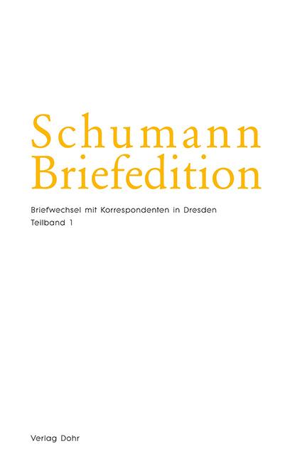 Schumann-Briefedition / Schumann-Briefedition II.22