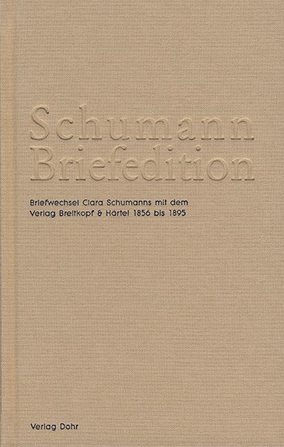 Schumann-Briefedition / Schumann-Briefedition III.9