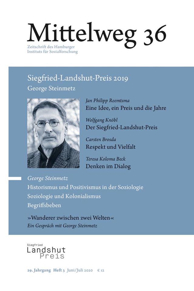 George Steinmetz. Siegfried-Landshut-Preis 2019