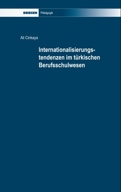 Internationalisierungstendenzen im türkischen Berufsschulwesen