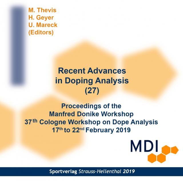 Recent Advances in Doping Analysis (27) - CD-Rom