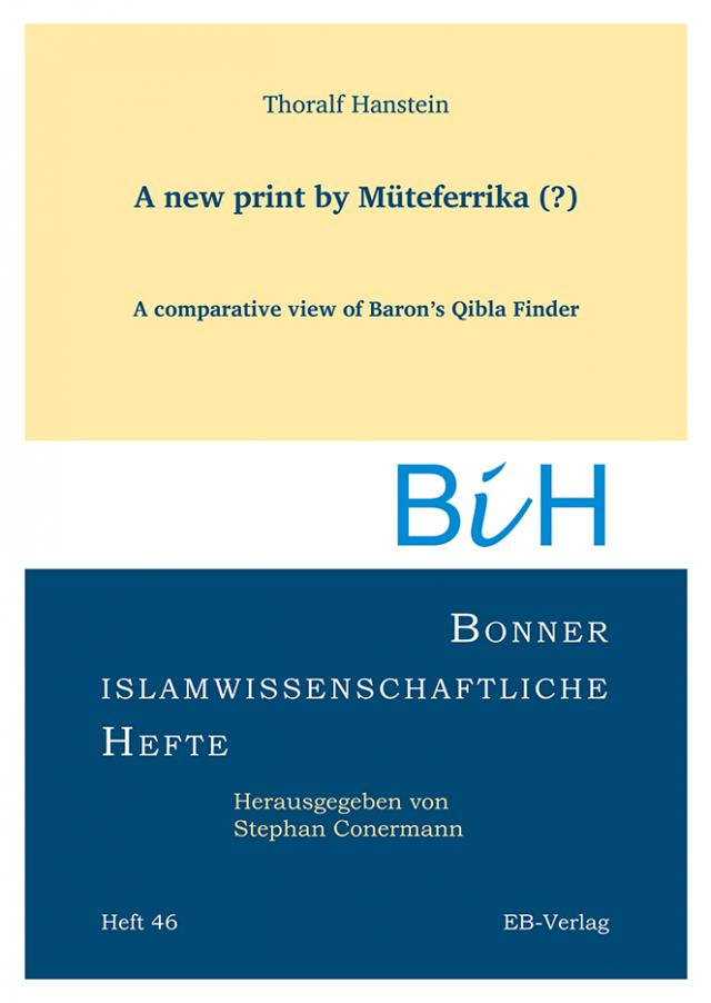 A new print by Müteferrika (?)