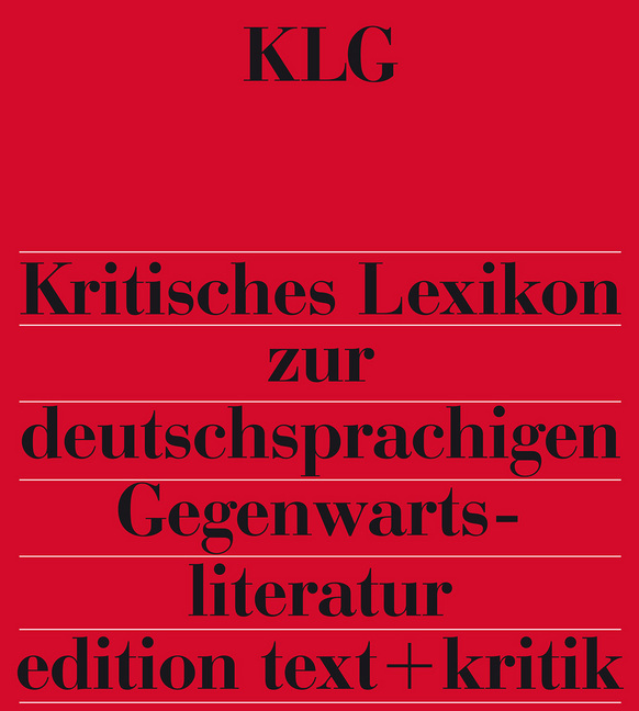 Kritisches Lexikon zur deutschsprachigen Gegenwartsliteratur (KLG), 15 Ordner zur Fortsetzung